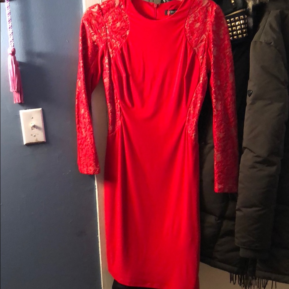 INC red dress